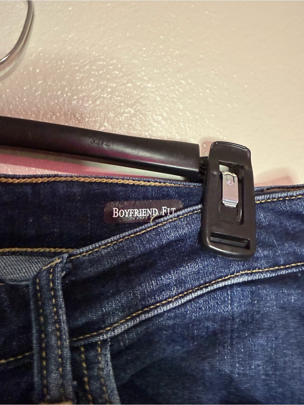 JUDY BLUE Dark Wash Jeans Boyfriend Fit Sz 9/29 - Picture 4 of 7